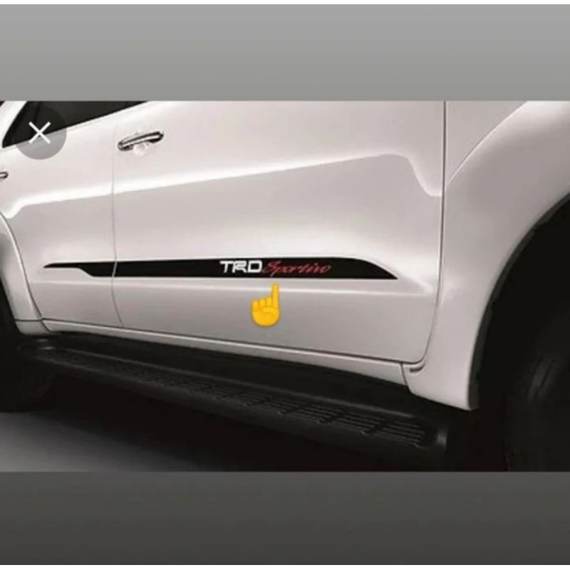 Stiker Pintu Fortuner TRD Sportivo Original