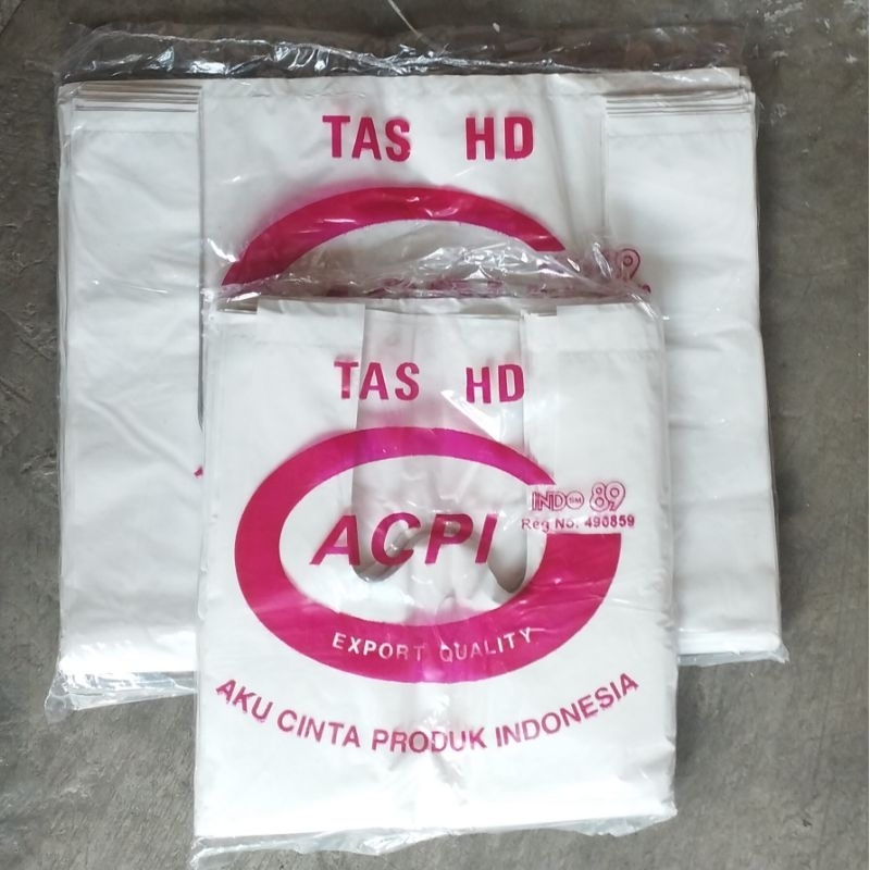 Kantong Kresek putih susu tebal uk.15 I 24 I 28