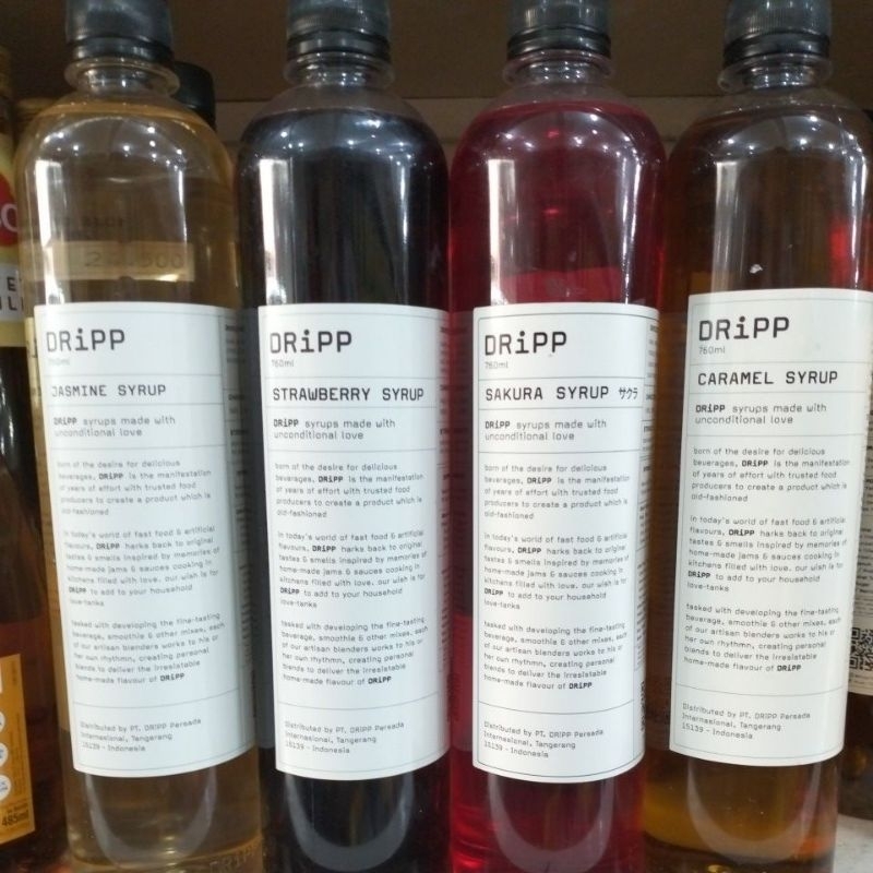 

Dripp Syrup 760ml