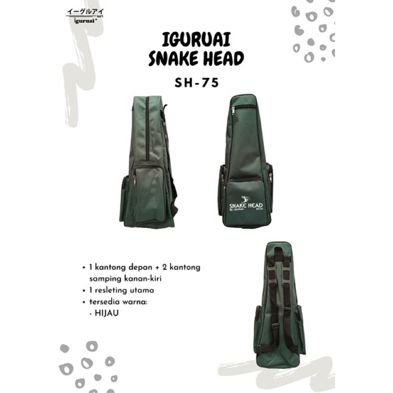 Tas Iguruai Snake Head SH-75