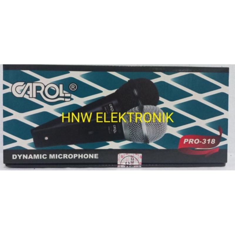 mic kabel microphone Carol 318 Original