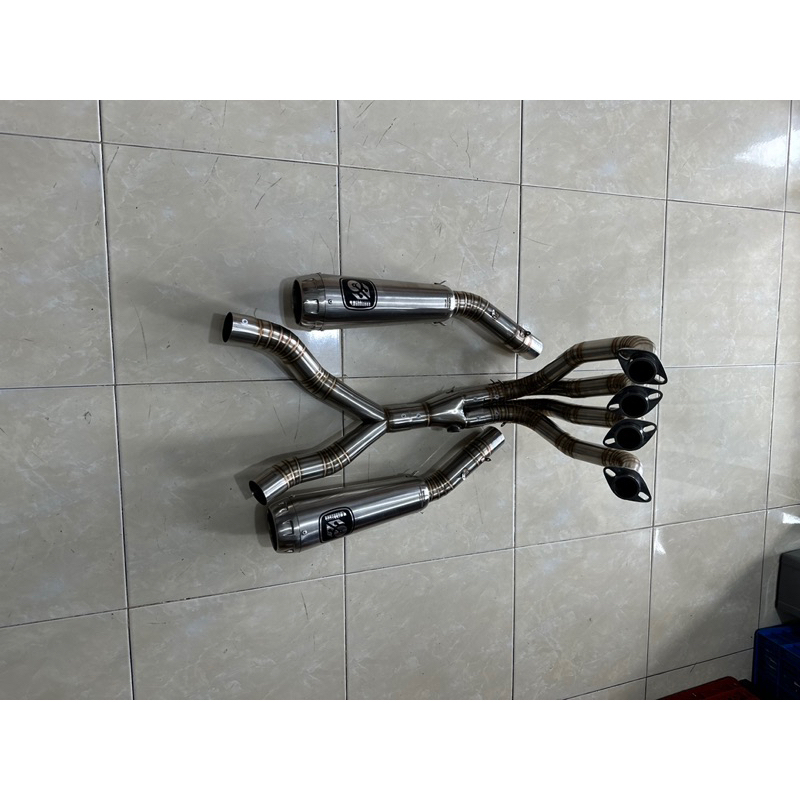 KNALPOT VILLAN PRO1 Full system z1000 kanan kiri