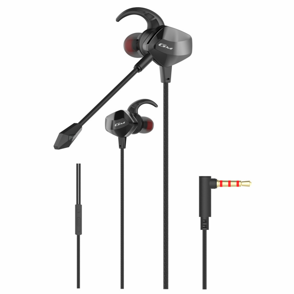 Handsfree Gaming GM - 007 / GM - 008 Stereo Games Mobile Gaming Earphone
