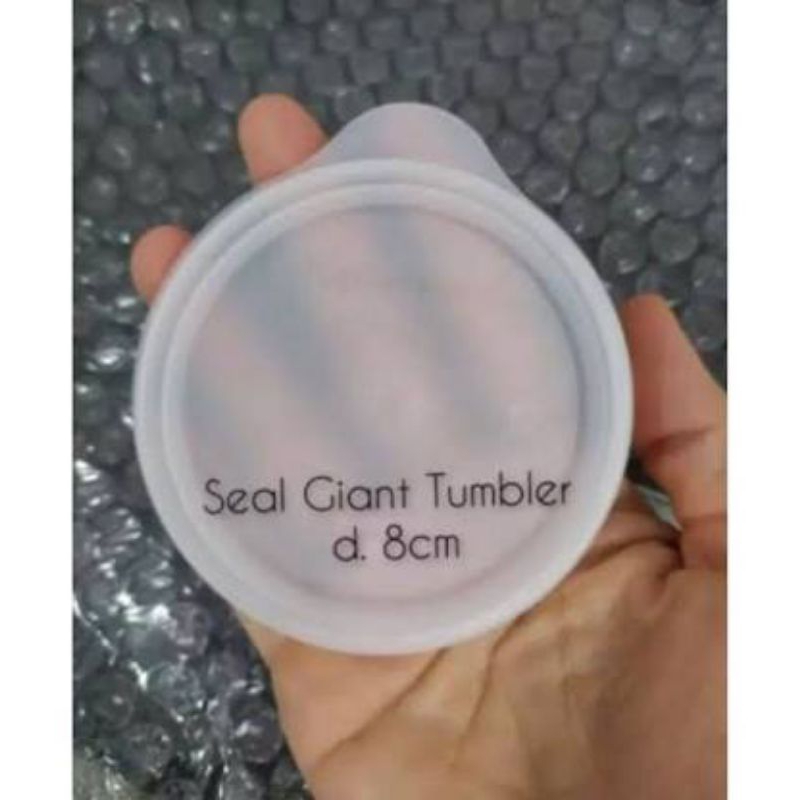 seal Giant tumbler Tupperware tutup gelas