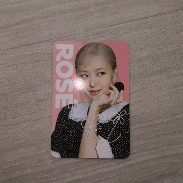 Photocard PC Kartu Blackpink Oreo Rose