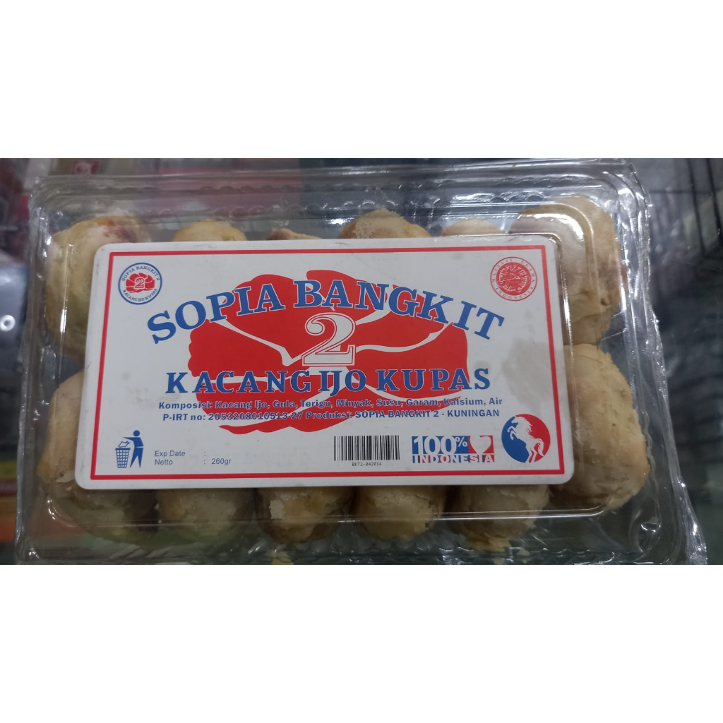 

Bakpia Sopia Bangkit 2 Pack isi 24 Pcs TWIN PACK