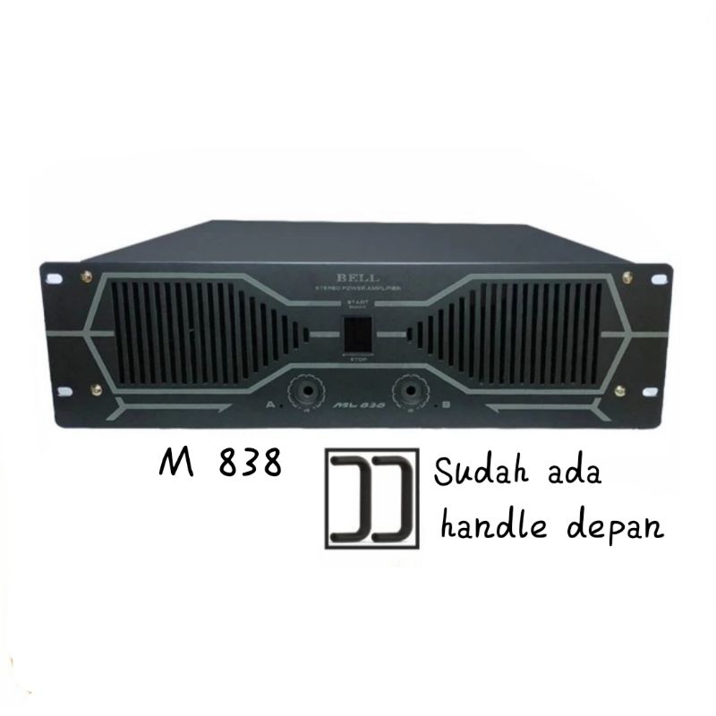 Box power amplifier Bell M-838