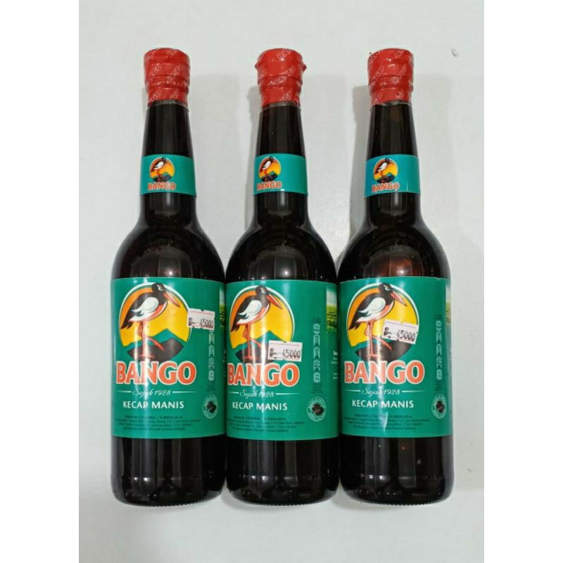 

NEW !! KECAP MANIS BANGO 620ML Botol Kaca