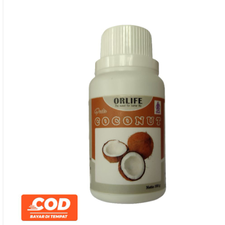 

Di⚡kon !! Perisa Pasta ORLIFE KELAPA 100 Gram