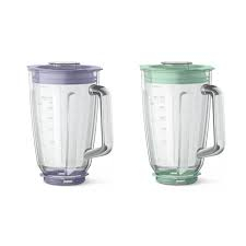 Sparepart Phillips Glass Jar Accessory plus lid HR3214 | Blender Aksesoris For HR2221, HR2222, HR222