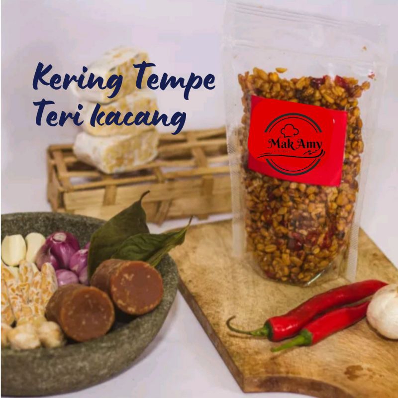 

KERING TEMPE IKAN TERI KACANG COCOK UNTUK LAUK ATAU CAMILAN 500gr