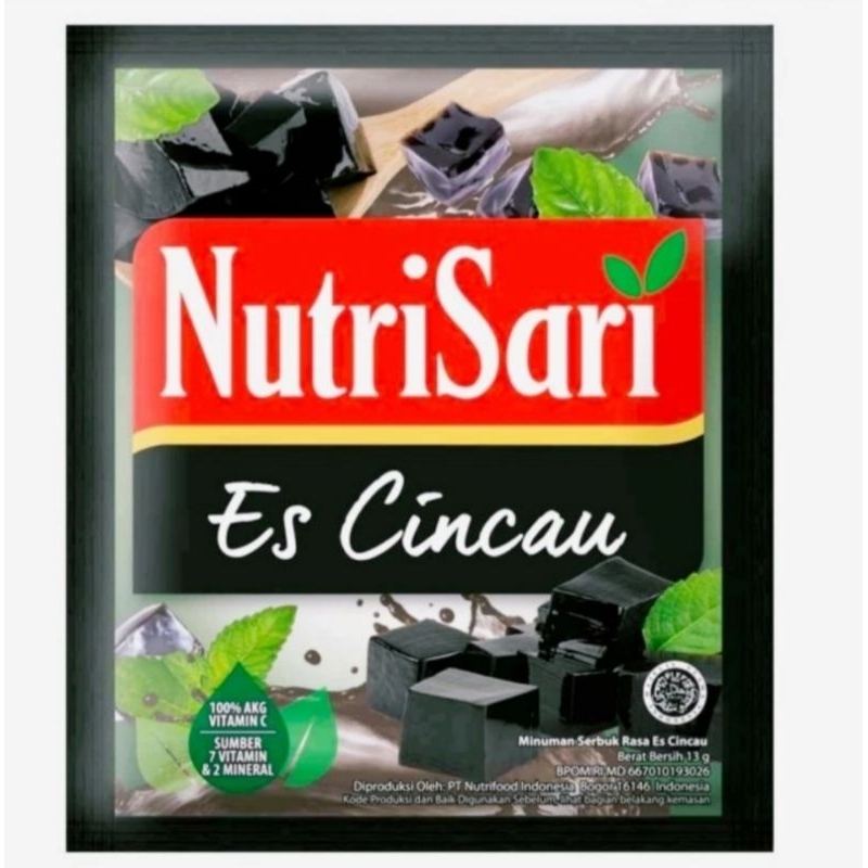 

Nutrisari Cincau renceng isi 10