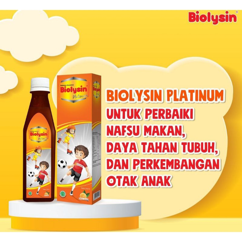 BIOLYSIN PLATINUM SIRUP 250ML