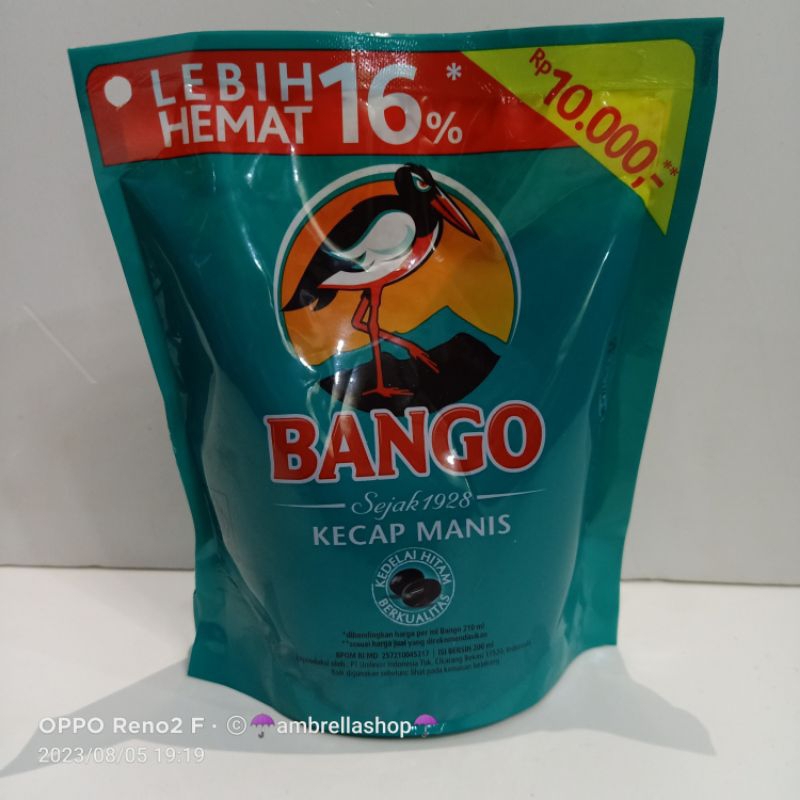 

KECAP MANIS BANGO 210ML