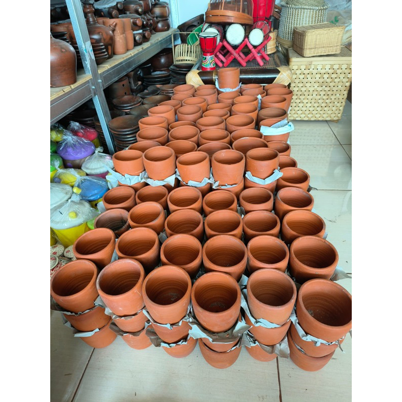 Pot Gerabah tanah liat