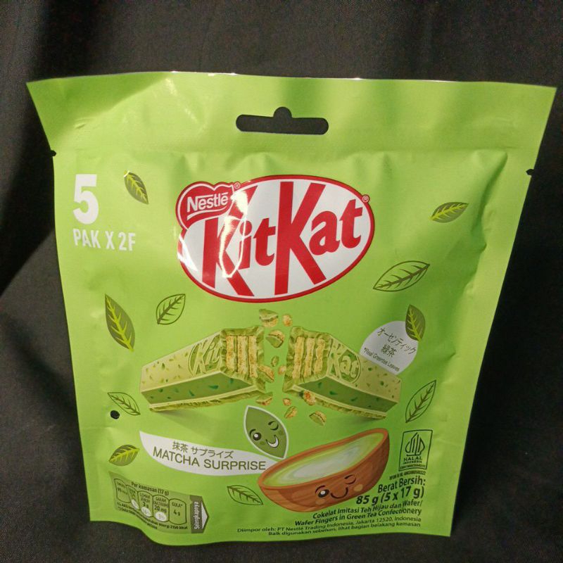 

Kitkat Matcha isi5