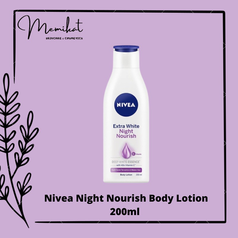 Nivea Night Nourish Body Lotion 200ml