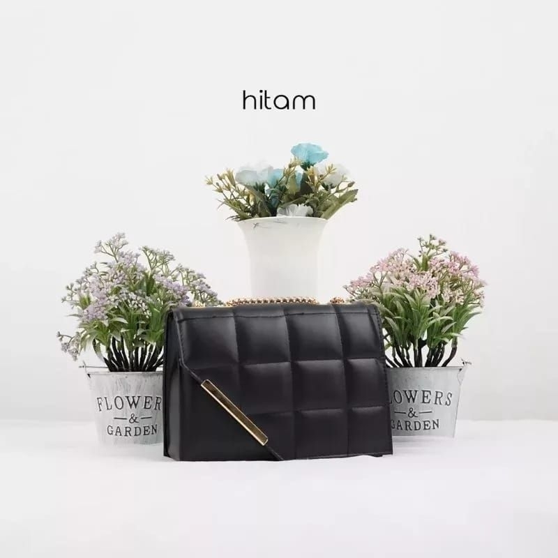 Tas selempang wanita PREMIUM HARUKA tali rante