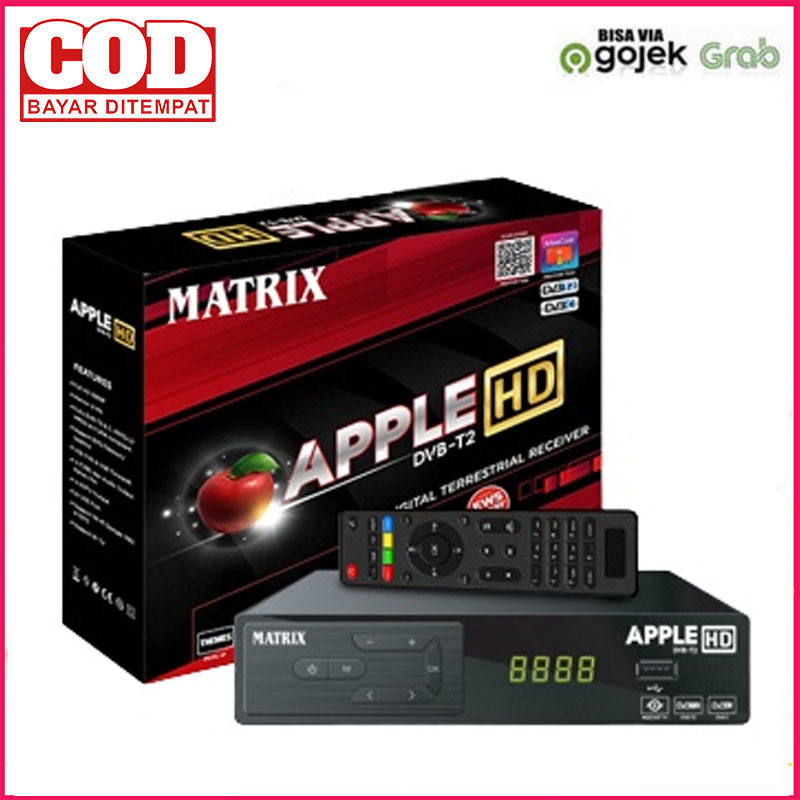 Set Top Box TV Digital Matrix DVBT2 Apple Full HD