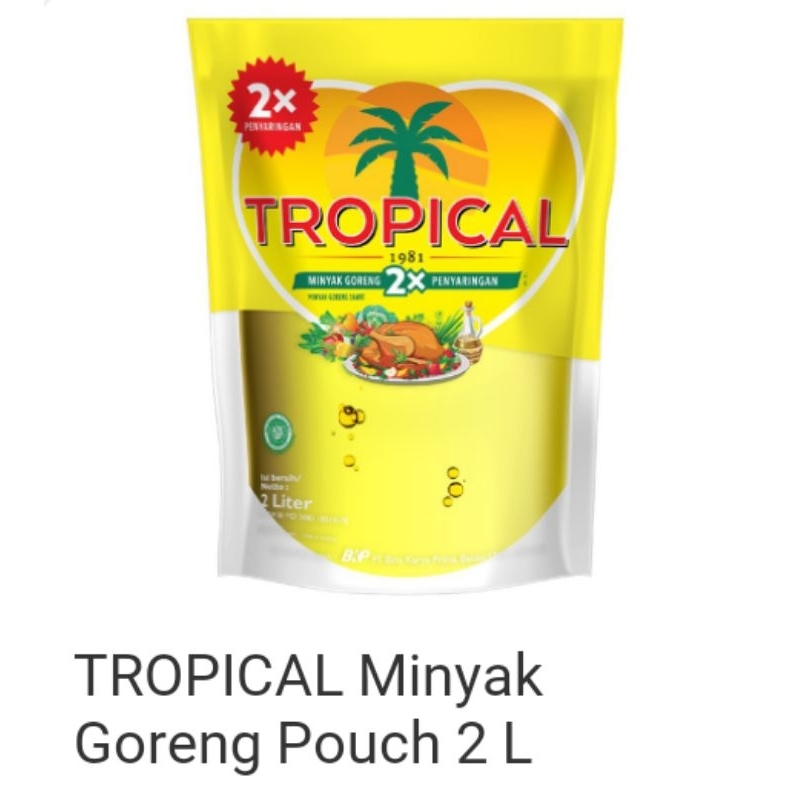 

TROPICAL Minyak kemasan 2lt