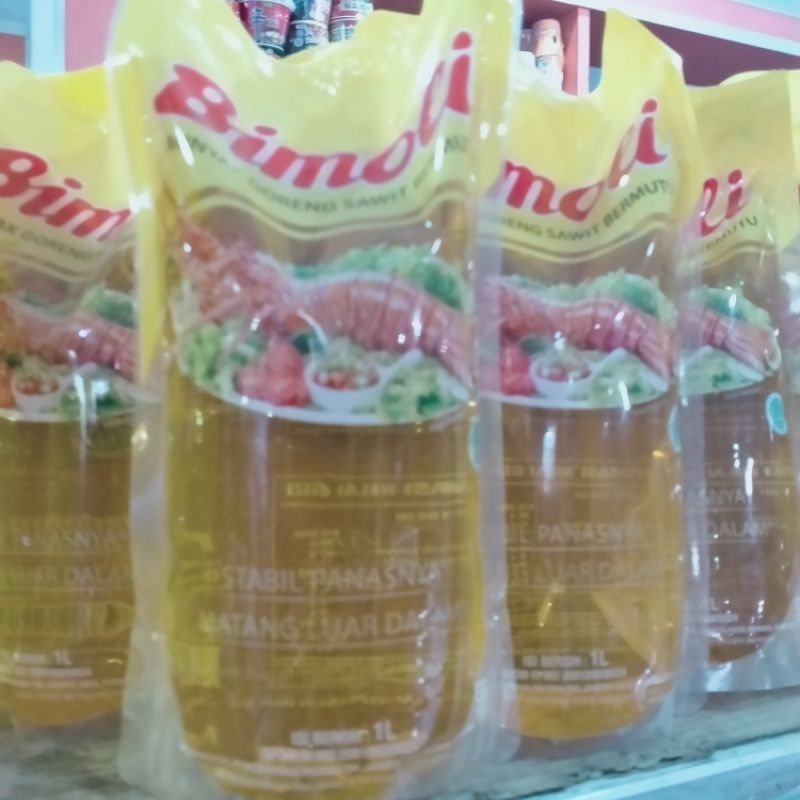 

MINYAK GORENG BIMOLI 2LITER / 1 LITER | MINYAK GORENG ISI ULANG REFILL KEMASAN 1L