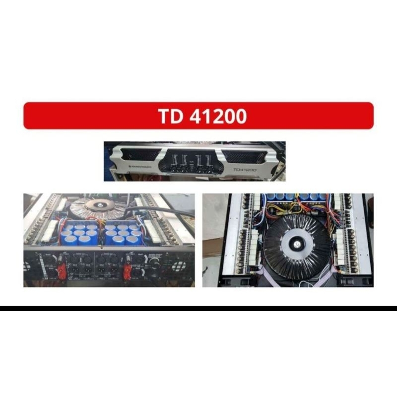 power soundqueen TD41200 new class H original SQ TD 41200