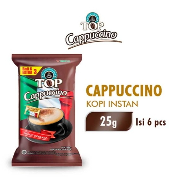 

TOP Coffee Instant Cappuccino 6 x 25 gr