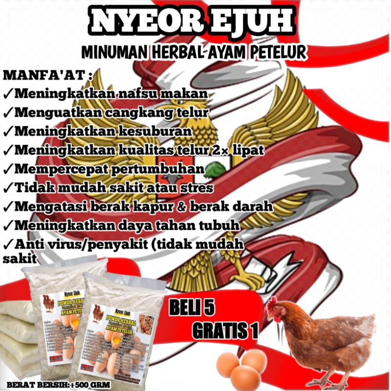 VITAMIN AYAM PETELUR MINUMAN POWER HERBAL