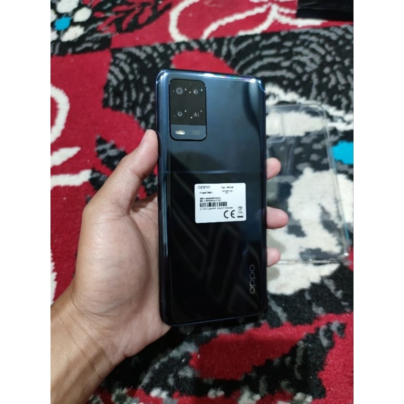 Oppo a54 6/128gb second like new garansi resmi.
