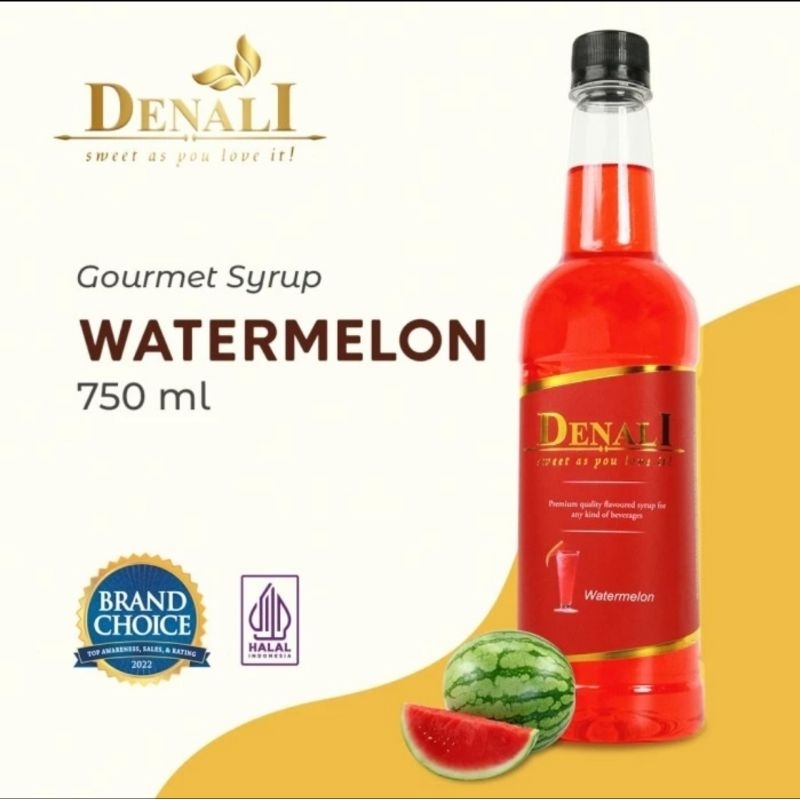 

Denali watermelon syrup