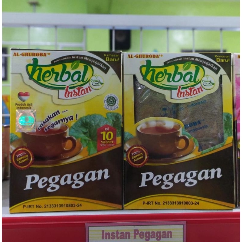 

Pegagan Al Ghuroba, Minuman Instan Serbuk Herbal berkhasiat, isi 10sachet