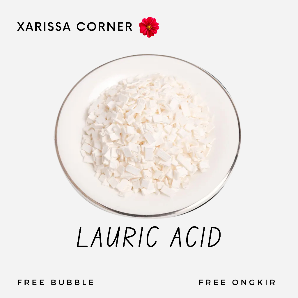 

Pure Lauric Acid Asam Laurat Cosmetic Grade 100 GR