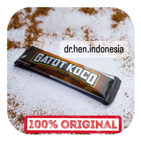 

dR HEN - Kopi Gatot Koco / Serbuk Banana / Gingseng Box / Ecer ( 1 Sachet / 2 Sachet / 3 Sachet / 4 Sachet / 5 Sachet )