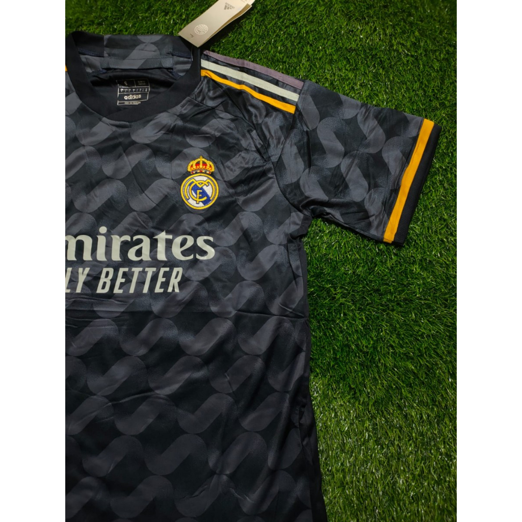 Jersey Real Madridd New Away 2023 2024 Baju Sepak Bola Grade Ori GO Pria Dewasa Terbaru