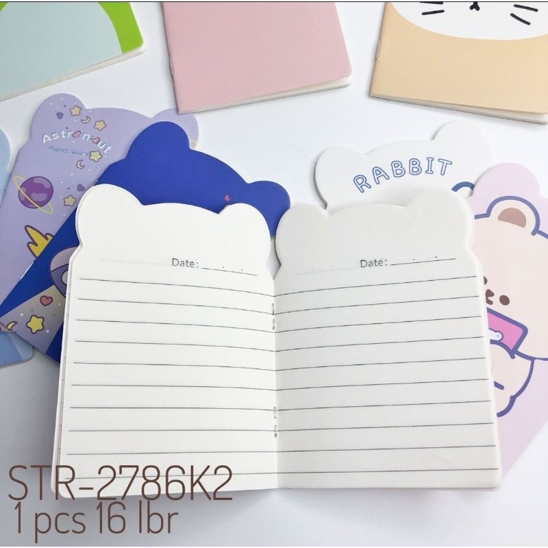 

Notebook Stationery dapet 3 pcs