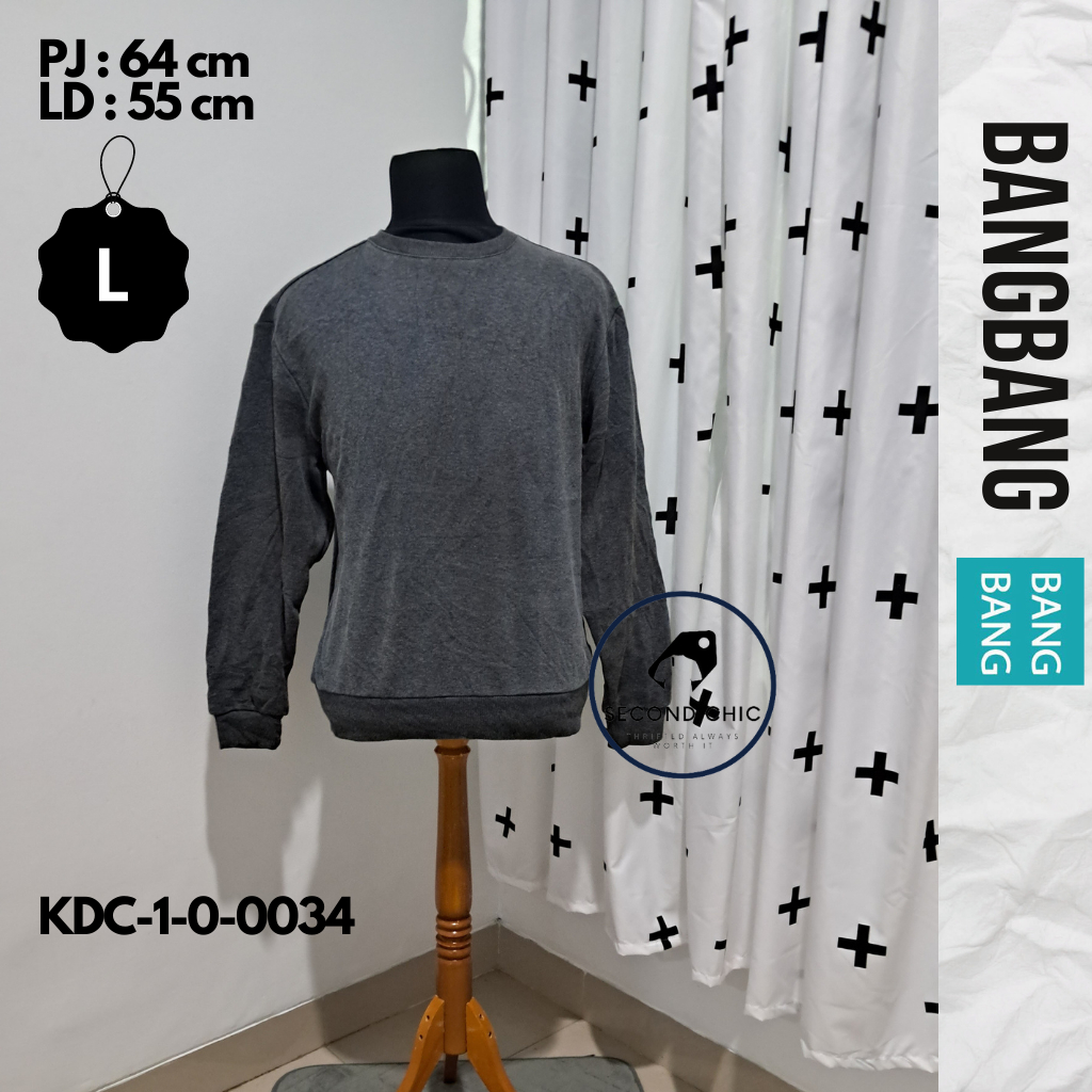 Crewneck BANGBANG ORIGINAL | Crewneck Pria | Sweater BANGBANG | Crewneck branded | Sweater branded