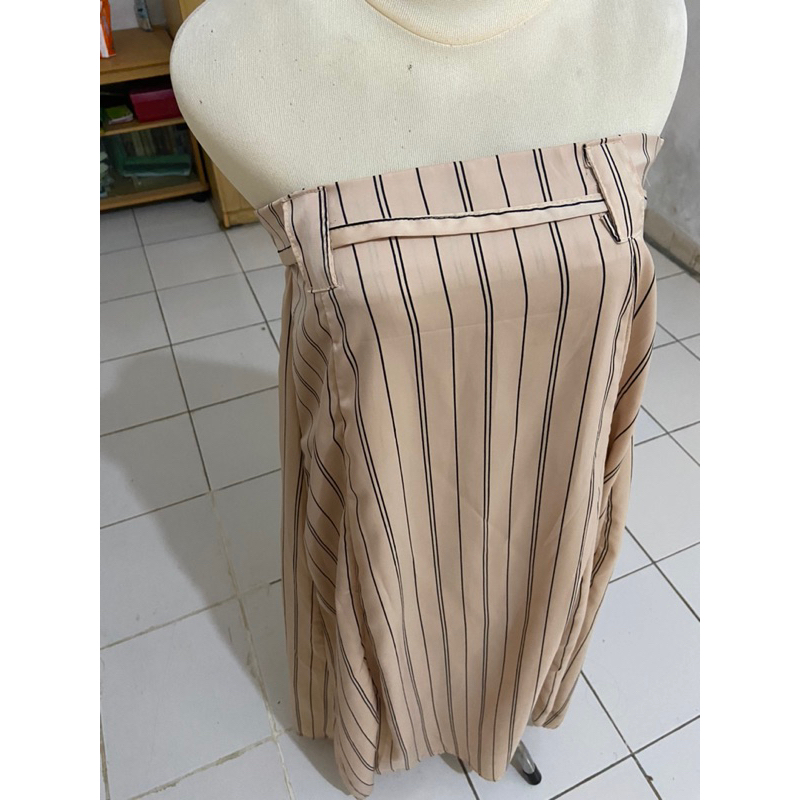 Rok/Kamisol Coklat Susu