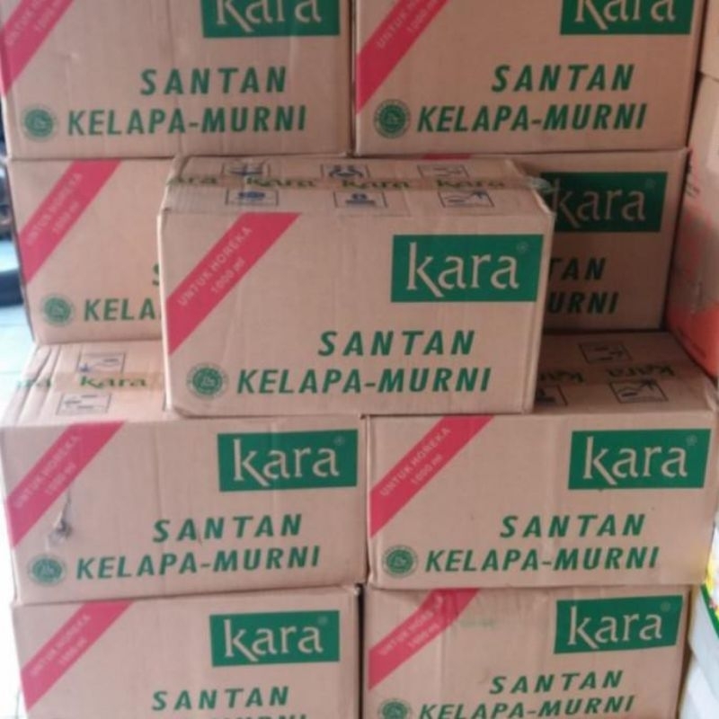 

Santan Kara 1liter x 12 (dus an )