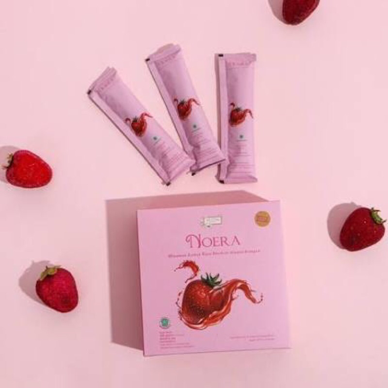 Noera Collagen Drink Strawberry and Peach