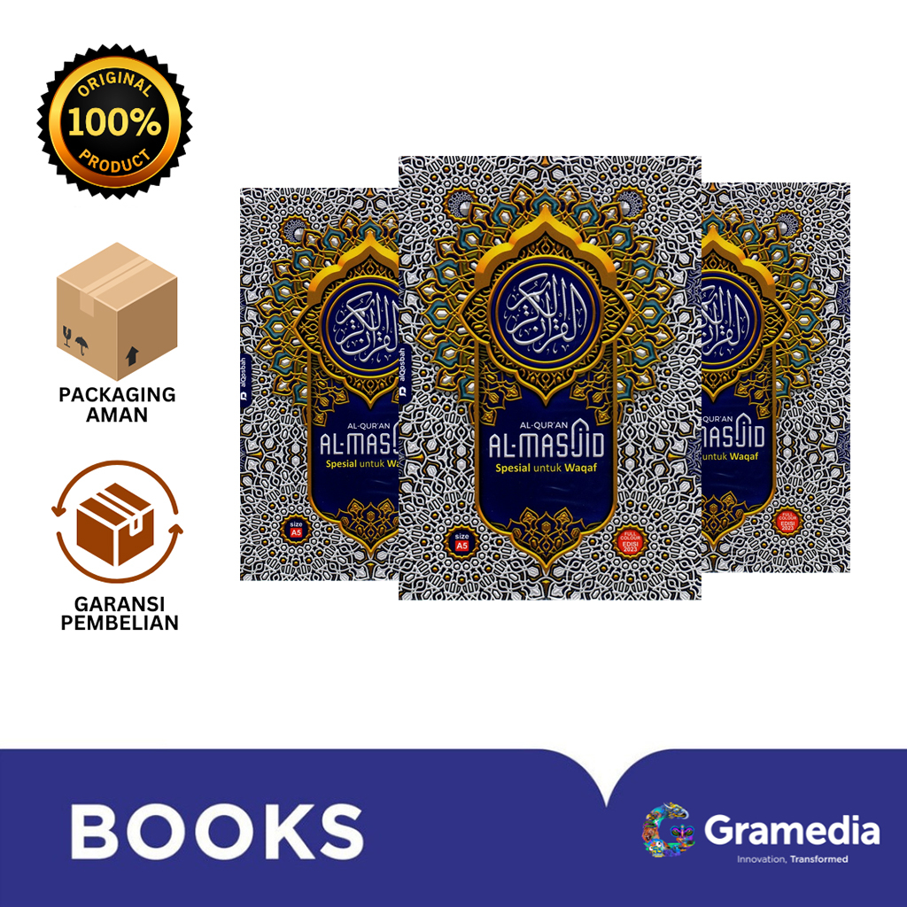 Gramedia Bali - ALQURAN QOSBAH ALMASJID A5
