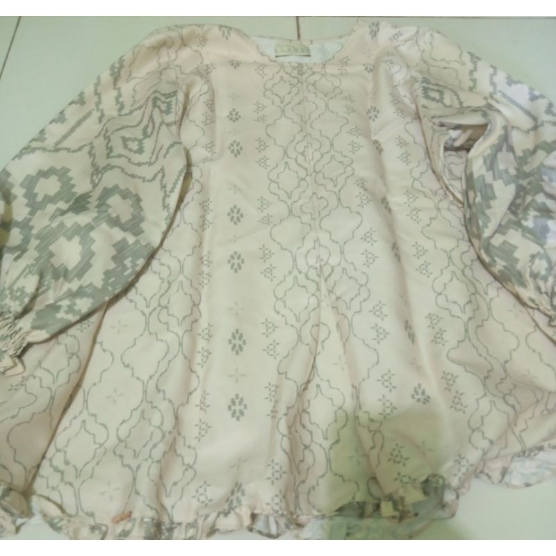 PRELOVED BLOUSE WEARING KLAMBY SIZE L KLAMBY