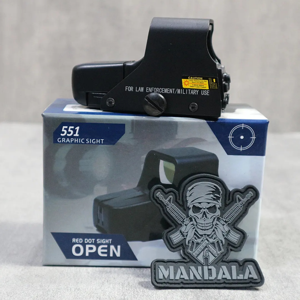 HOLOGRAPHIC SIGHT 551 RED DOT WITH EOTECH MARKING MURAH