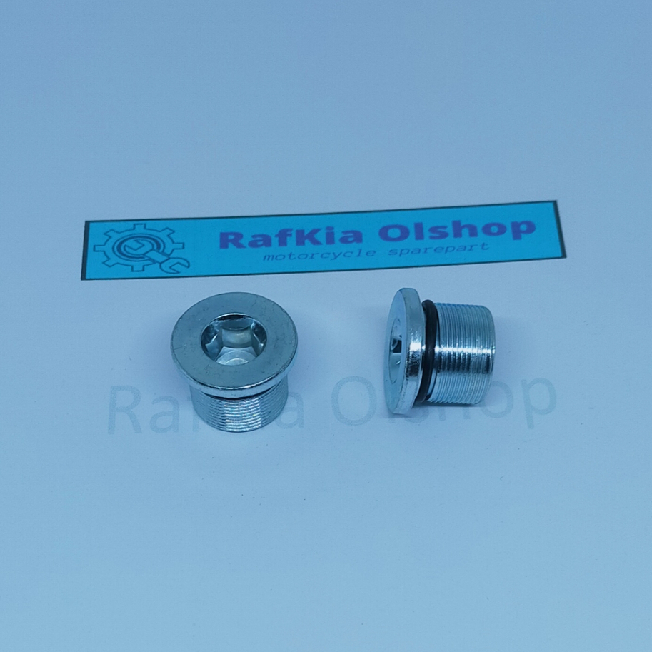 2 Pcs Baud Baut Tutup As Shock Depan Mio Smash New Vega R Shogun