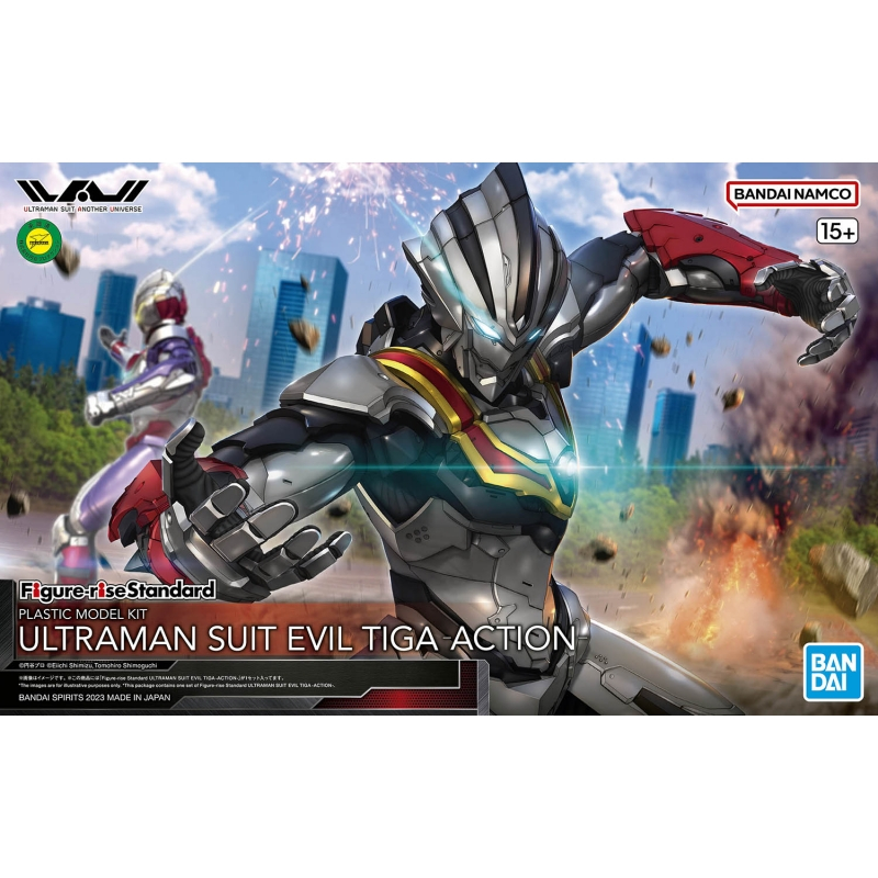 Figure rise Standard Ultraman Suit Evil Tiga Action