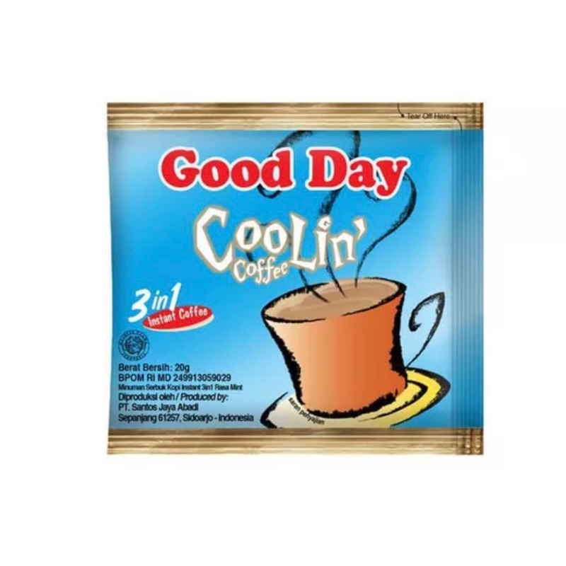 Good Day Coolin 20g x 10 bungkus [1 Renteng]