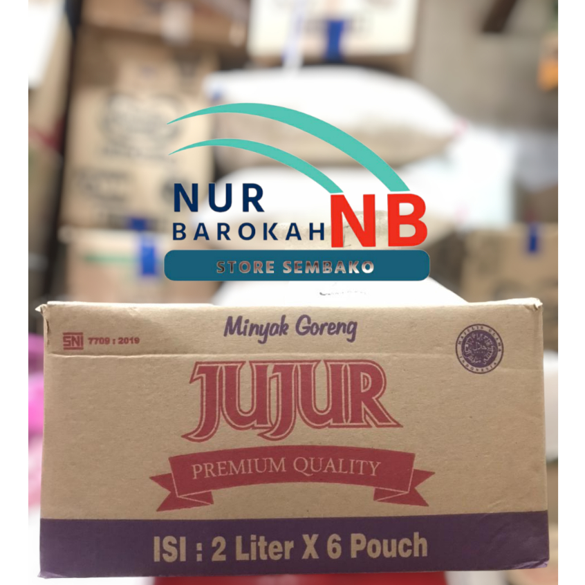 MINYAK GORENG JUJUR 1 DUS (2 Liter x 6 Pouch)