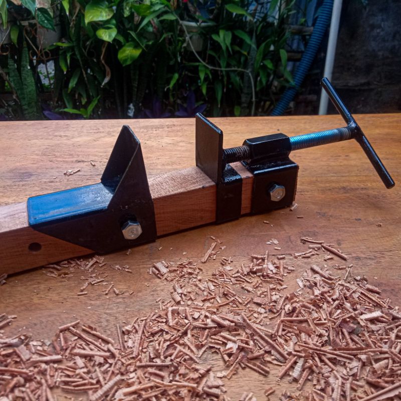 Klem kayu, ragum kayu, klem tukang, klem papan