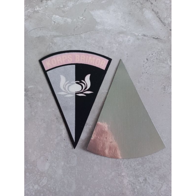 STICKER TEMPEL DALAM KORPS BRIMOB - STICKER KORPS BRIMOB