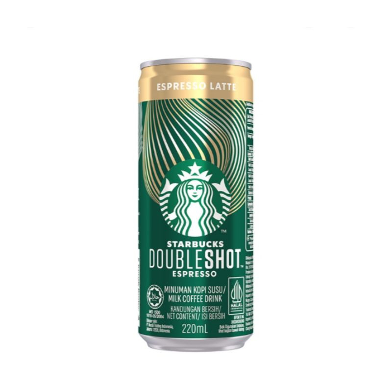 

Starbucks kopi doubleshot espresso latte kopi instan 220 ml