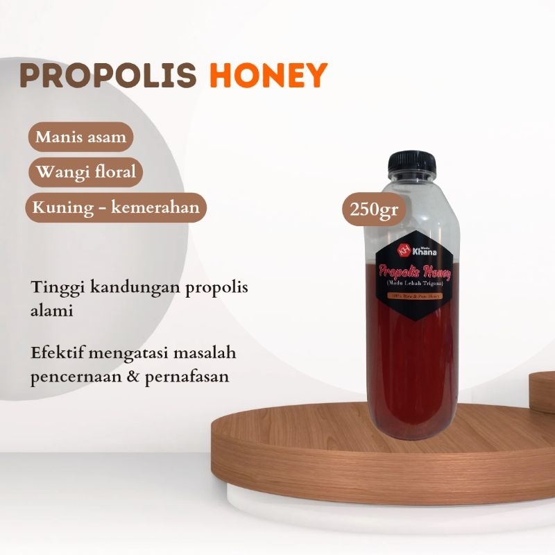 

Madu Asli - Madu Propolis 250gr - Obat Batuk Anak 2 Tahun – Dewasa